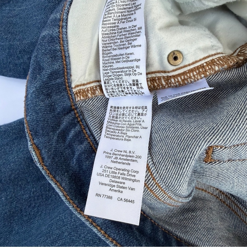 Woman’s J. Crew Brand Cropped Jeans Size 32​ - Picture 8 of 10